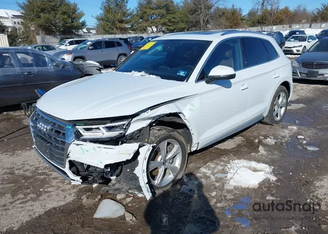 2020 Audi Q5 Premium Plus 45 Tfsi Quattro S Tronic из США, поврежденный, VIN WA1BNAFY1L2024940